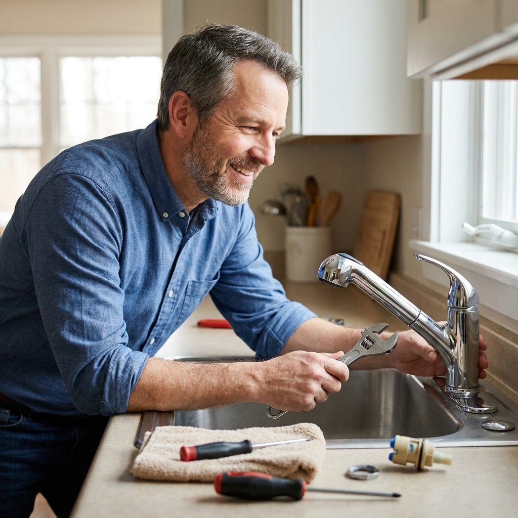 Fix a Leaky Cartridge Faucet in 5 Easy Steps